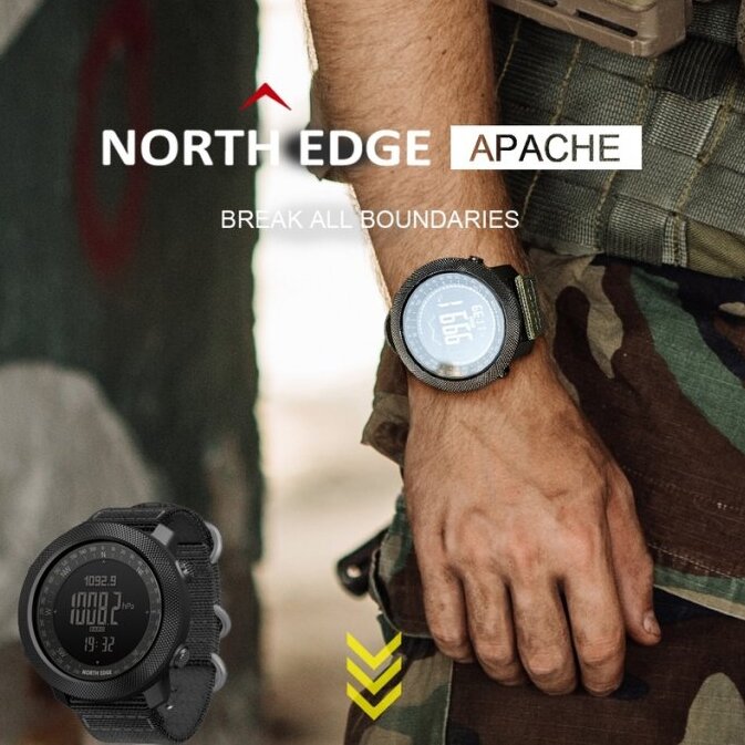 North Edge Apache Green 5BAR з компасом - 10