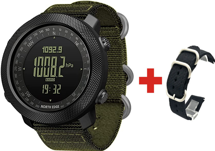 North Edge Apache Green 5BAR з компасом - 2