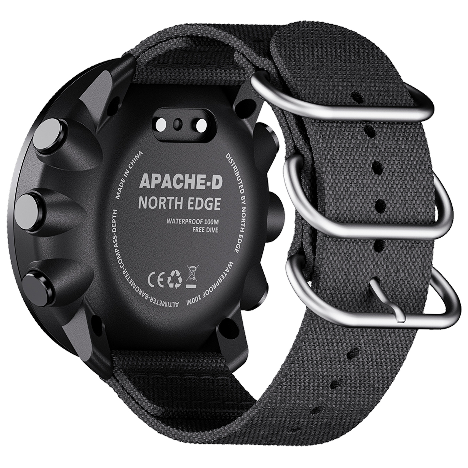 North Edge Apache Model D Silicon, 2 ремінці - 13