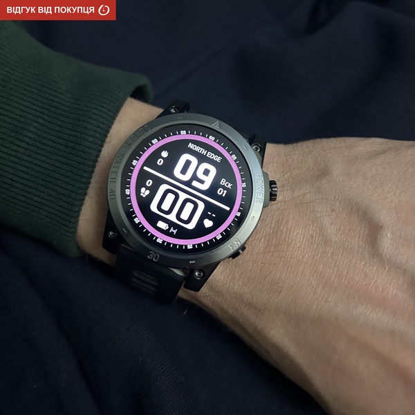 North Edge CrossFit GPS Black з компасом - 21