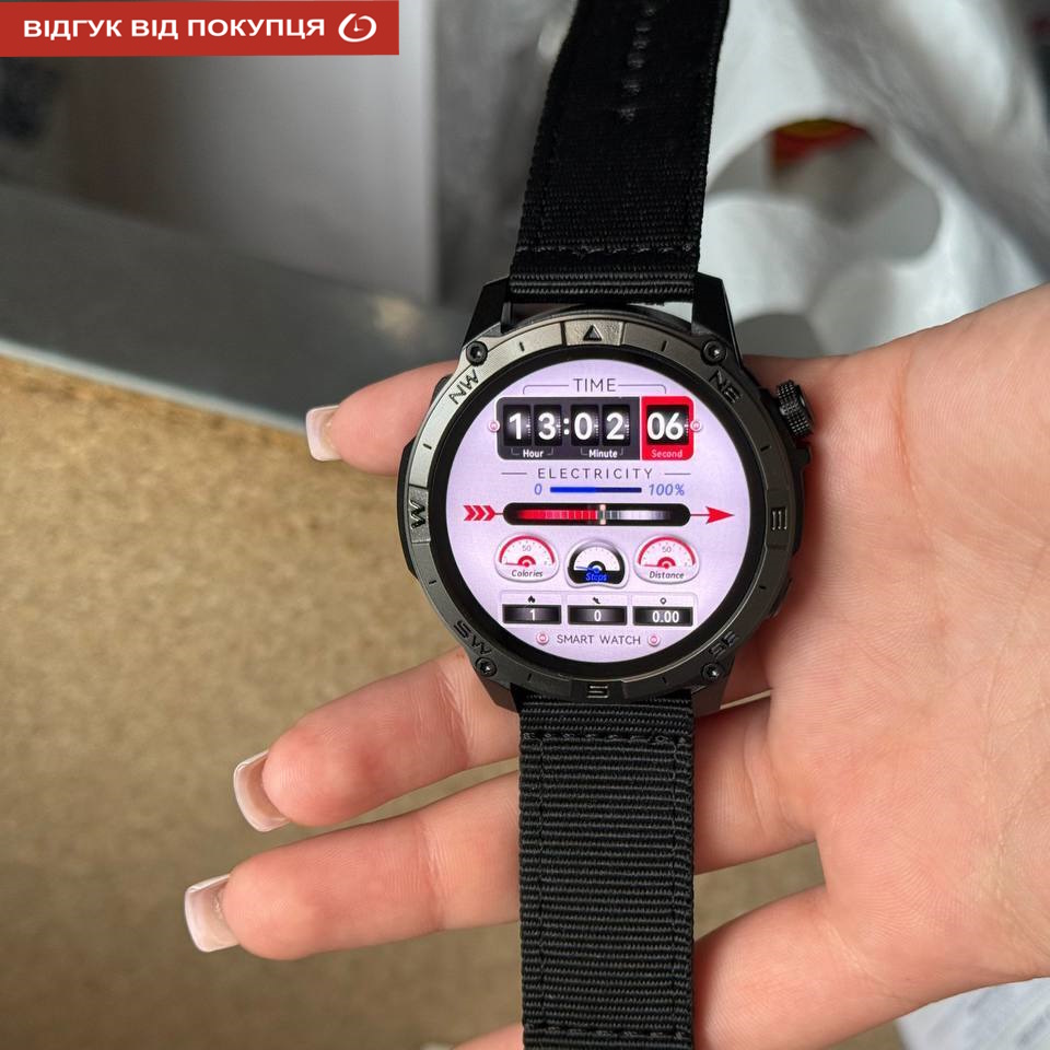 North Edge GPS Titan Black Spider, 2 ремінці - 8