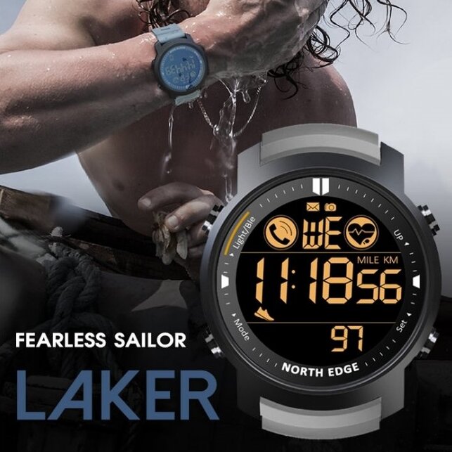 North Edge Laker Black 5BAR - 10