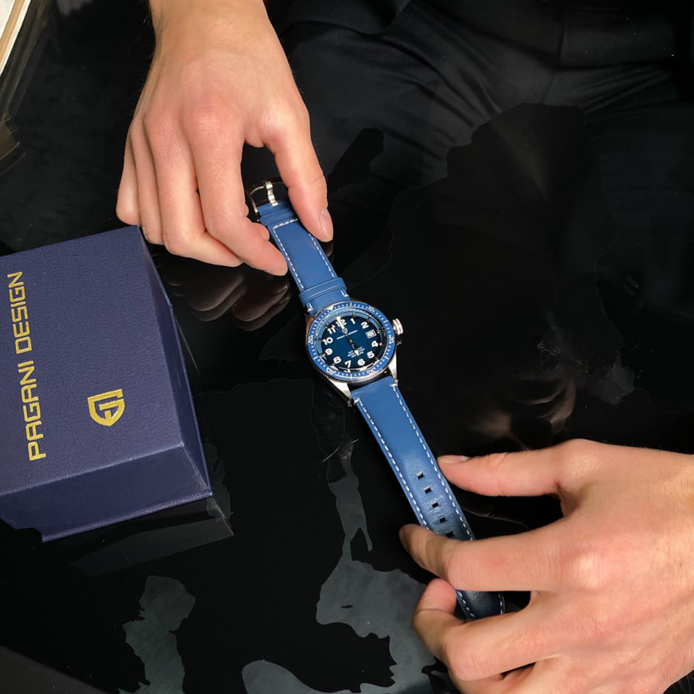 Pagani Design PD-1649 Silver-Blue - 2