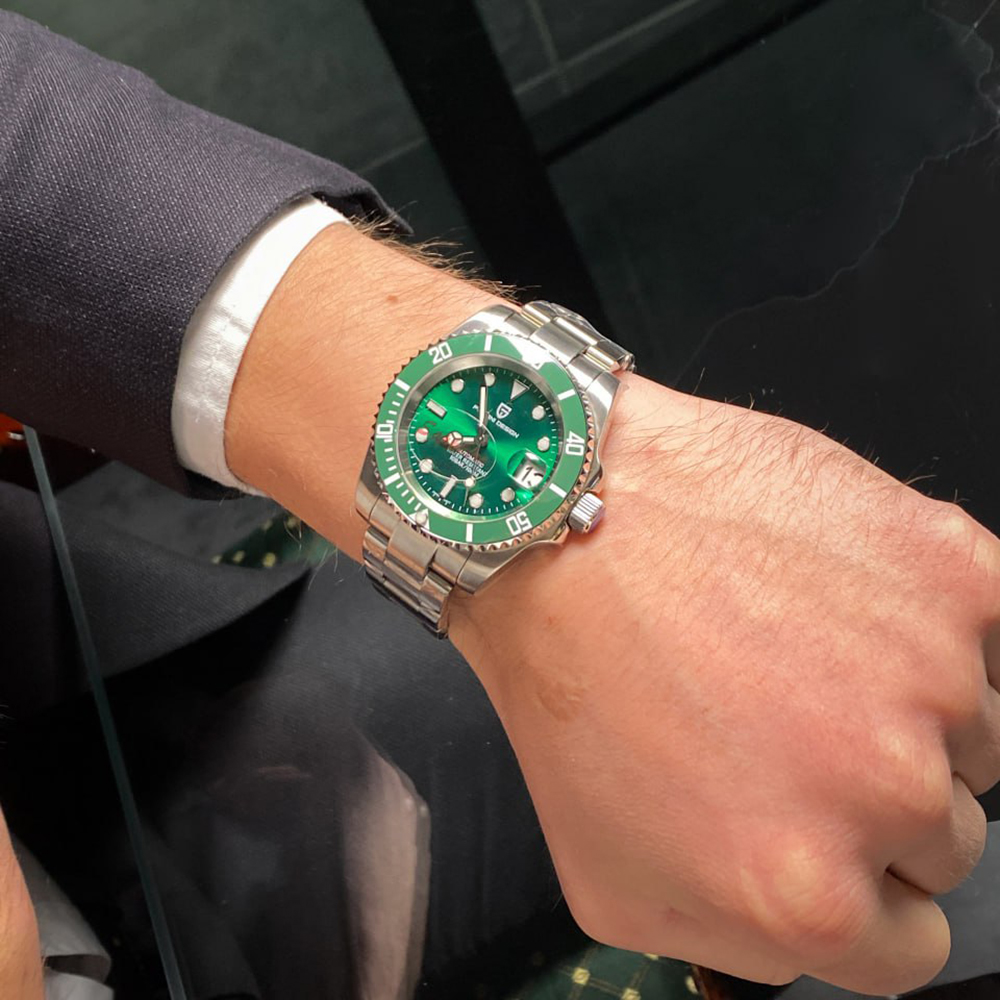 Pagani Design PD-1661 Silver-Green - 9