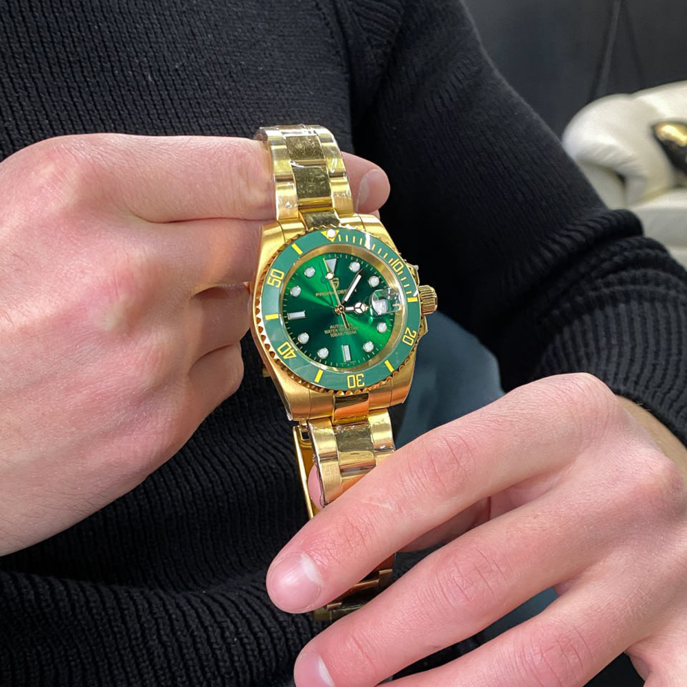 Pagani Design PD-1661 Yellow Gold-Green - 2