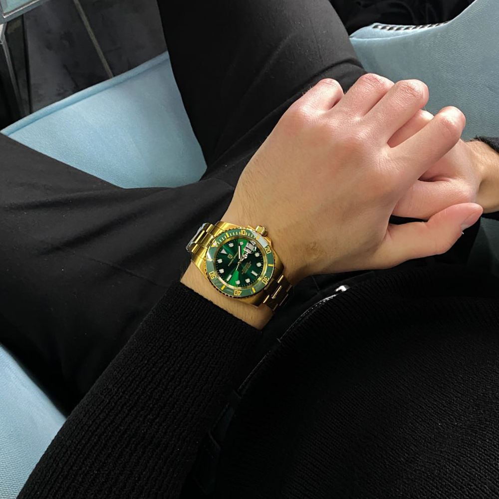 Pagani Design PD-1661 Yellow Gold-Green - 3