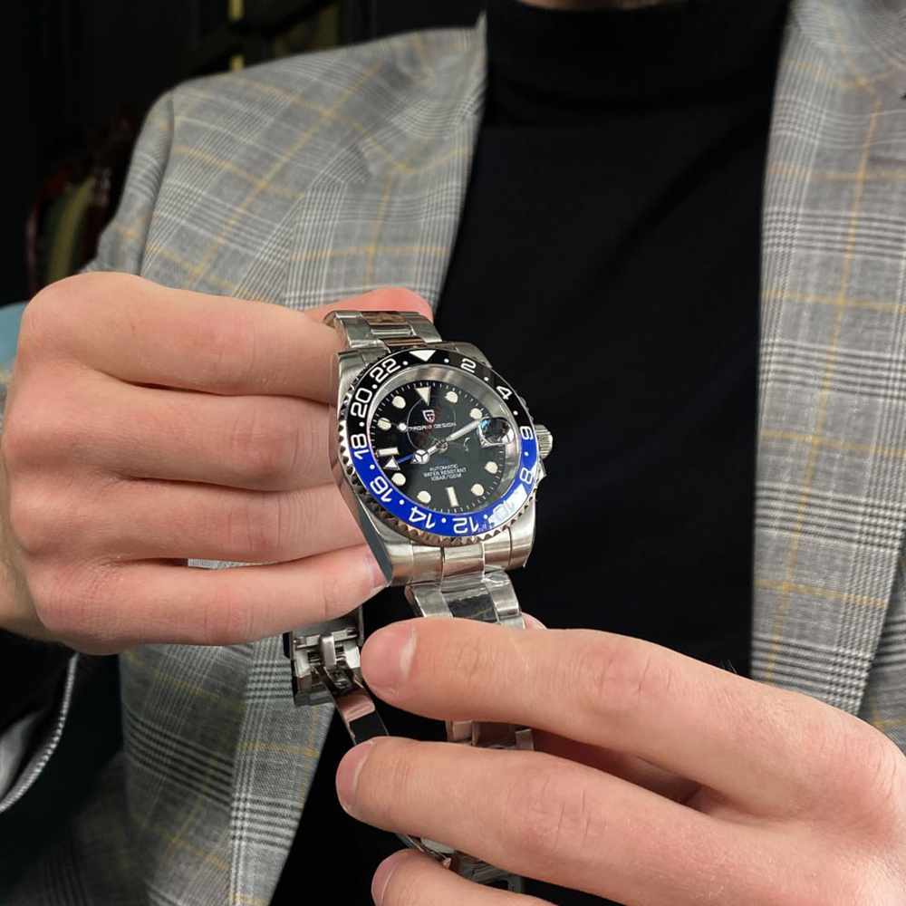 Pagani Design PD-1662 Silver-Blue-Black - 3