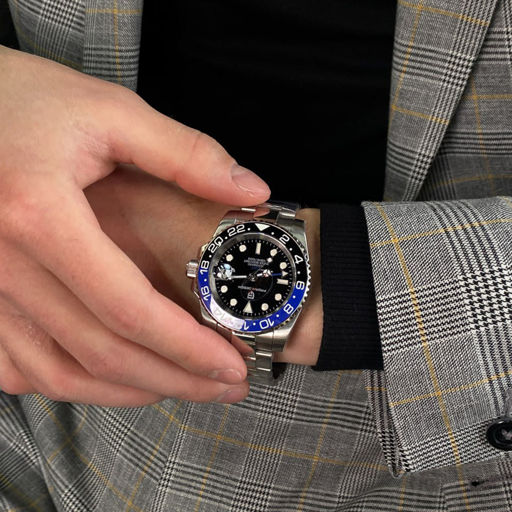 Pagani Design PD-1662 Silver-Blue-Black - 5