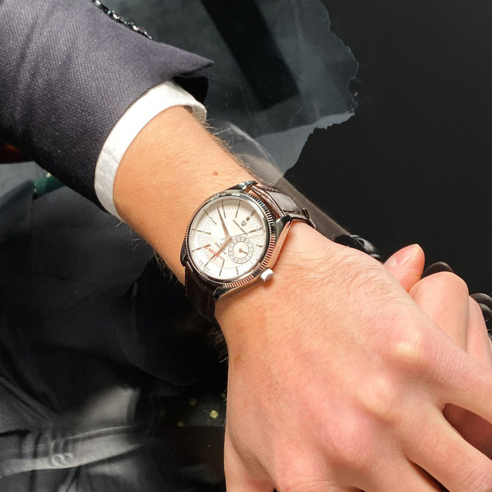 Pagani Design PD-1689 Silver-White-Brown - 2