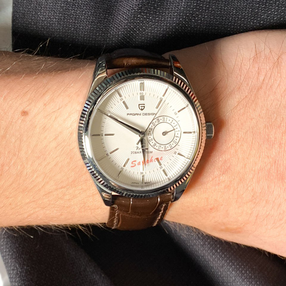 Pagani Design PD-1689 Silver-White-Brown - 3