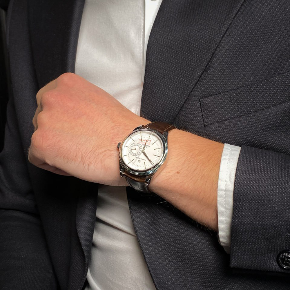 Pagani Design PD-1689 Silver-White-Brown - 4