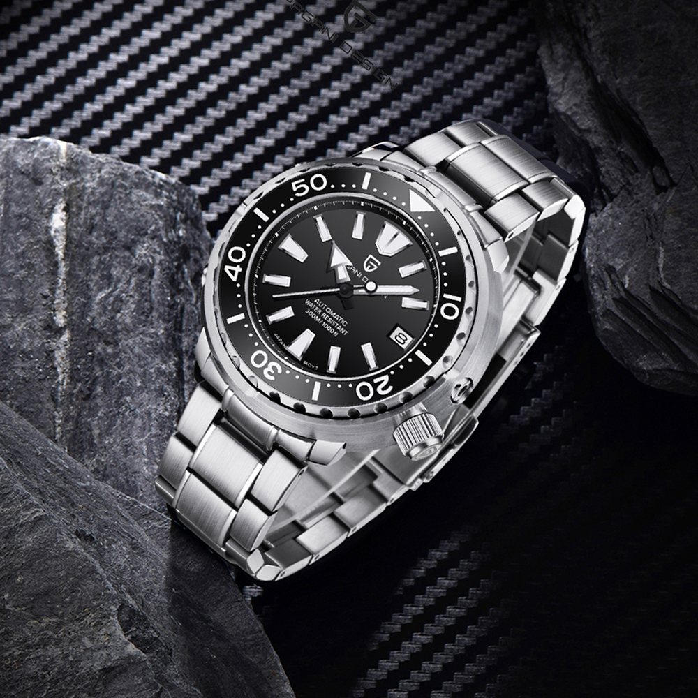 Pagani Design PD-1695 Silver-Black Steel - 2