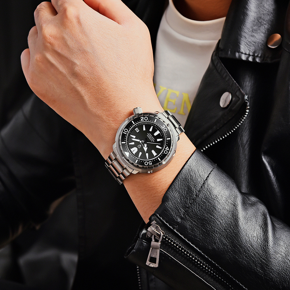 Pagani Design PD-1695 Silver-Black Steel - 3