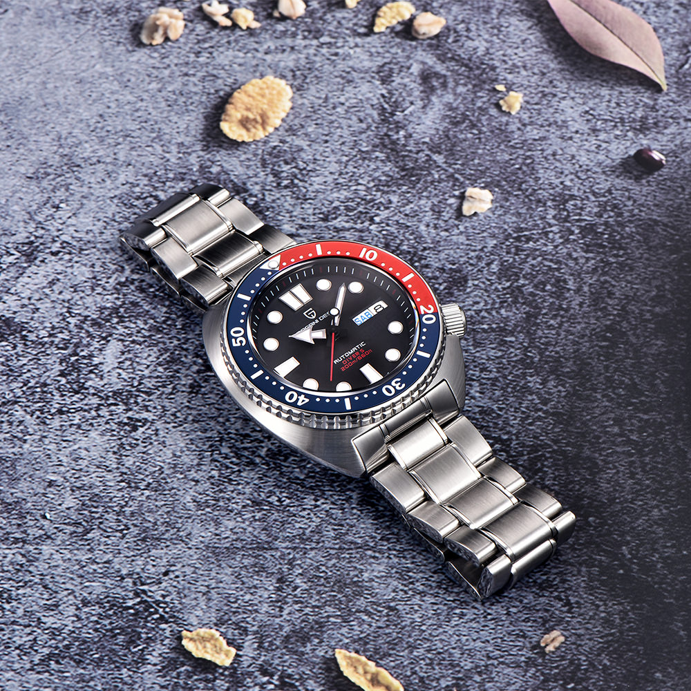 Pagani Design PD-1696 Silver-Black Pepsi Steel - 3