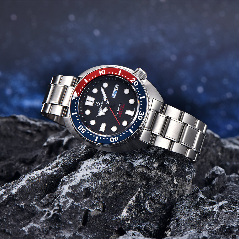 Pagani Design PD-1696 Silver-Black Pepsi Steel - 4