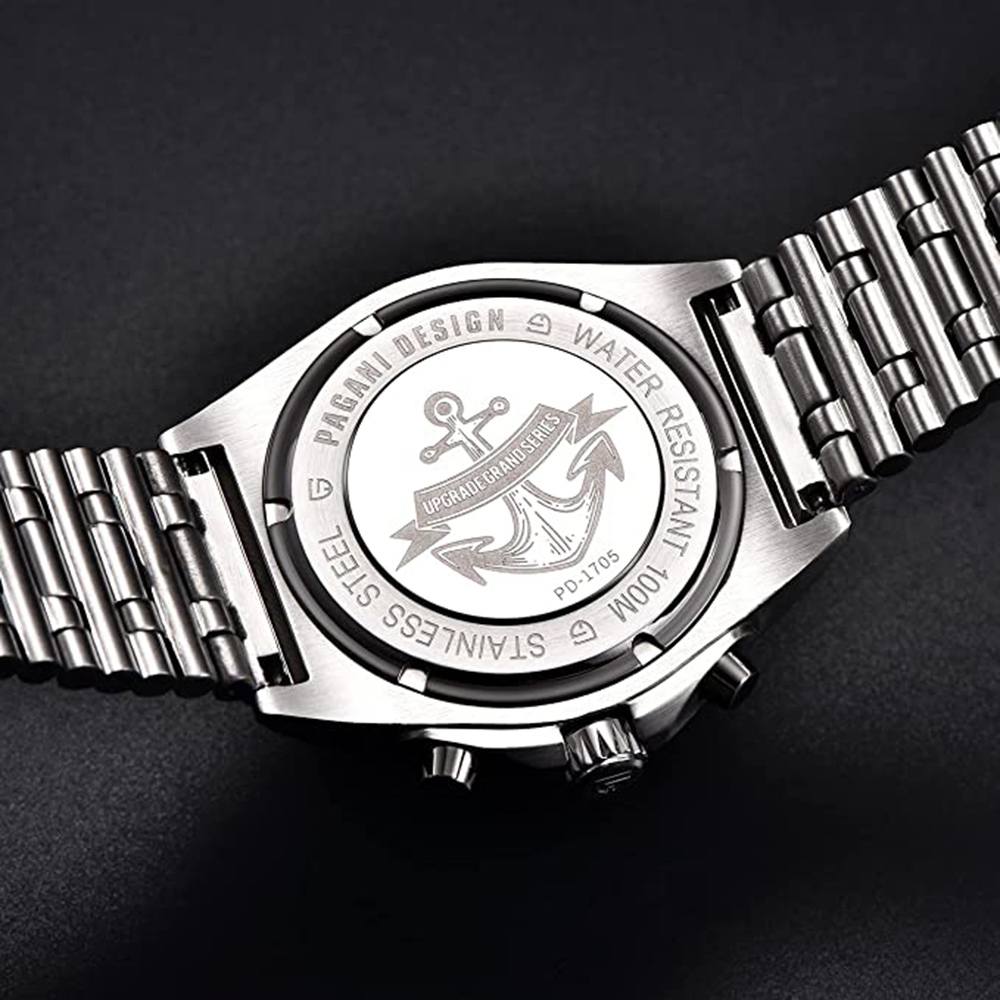 Pagani Design PD-1705-1 Silver-Silver Steel - 4