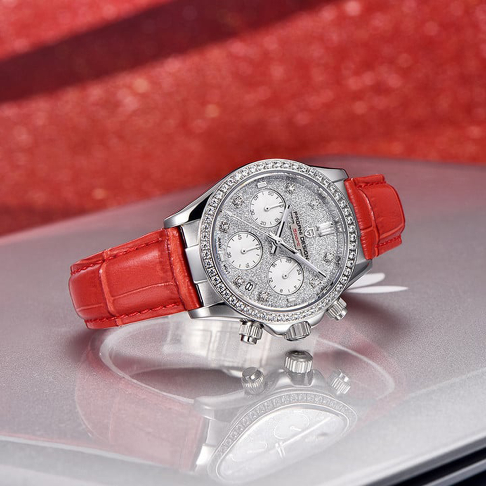 Pagani Design PD-1730 Silver-Red - 2