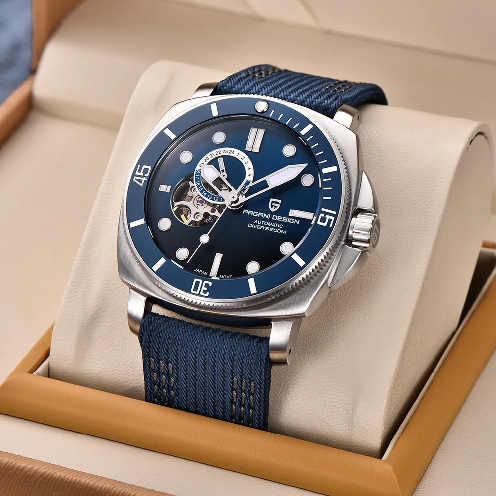 Pagani Design PD-1736 Silver-Blue - 4