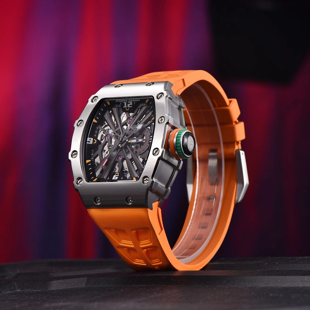 Pagani Design PD-1738 Silver-Orange - 2