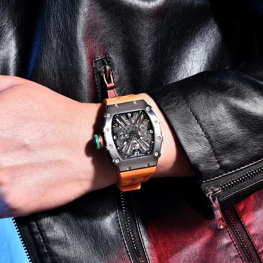 Pagani Design PD-1738 Silver-Orange - 4