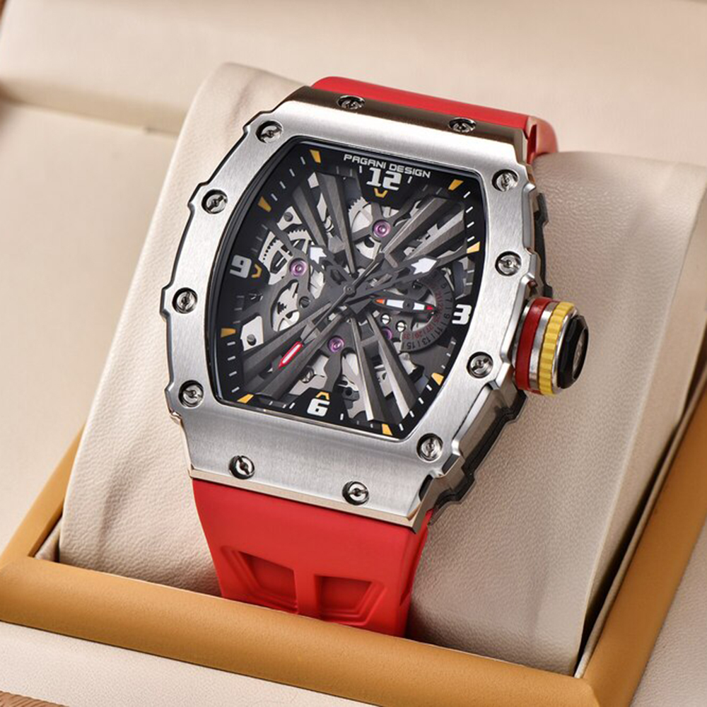 Pagani Design PD-1738 Silver-Red - 3