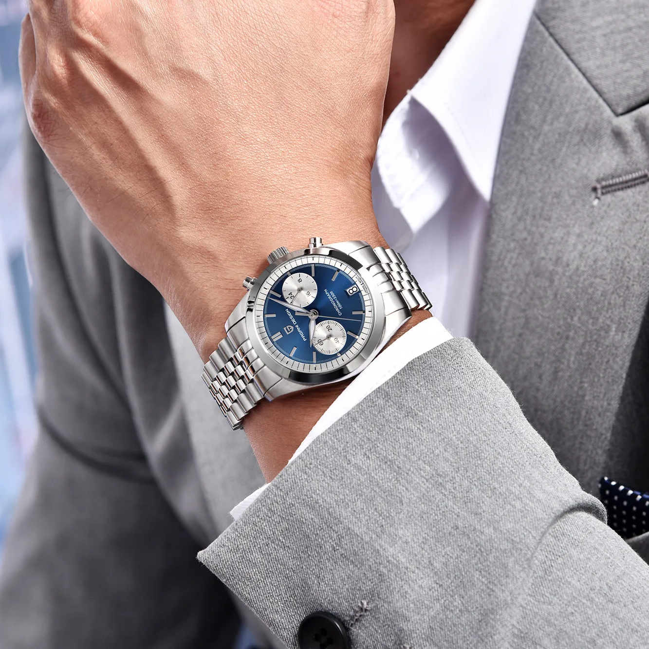 Pagani Design PD-1775 Silver-Blue - 5