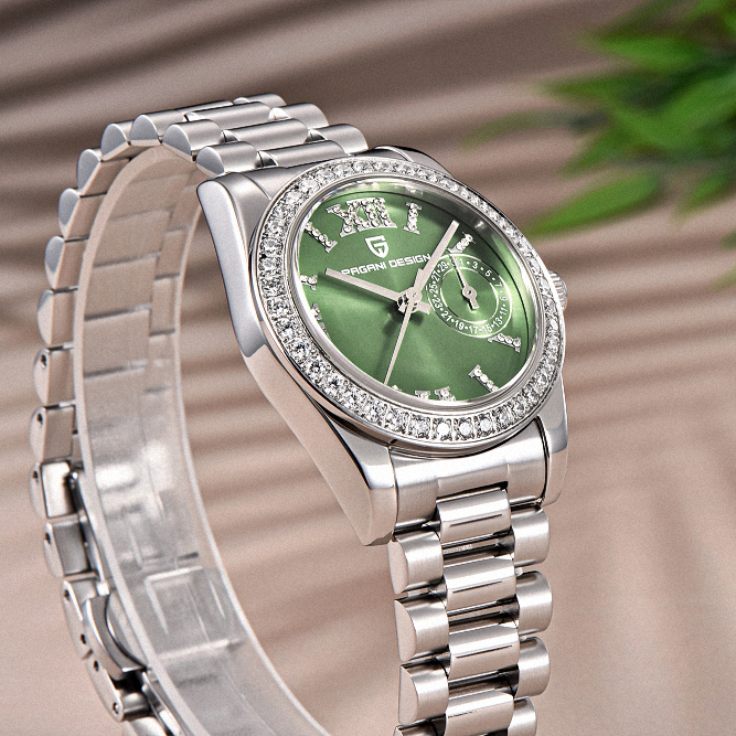 Pagani Design PD-1776 Silver-Green - 4