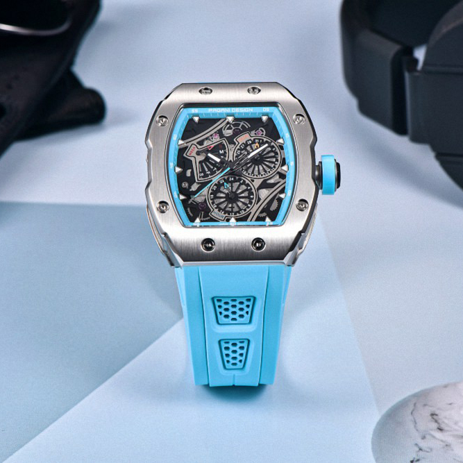 Pagani Design PD-YS012 Silver-Blue - 2