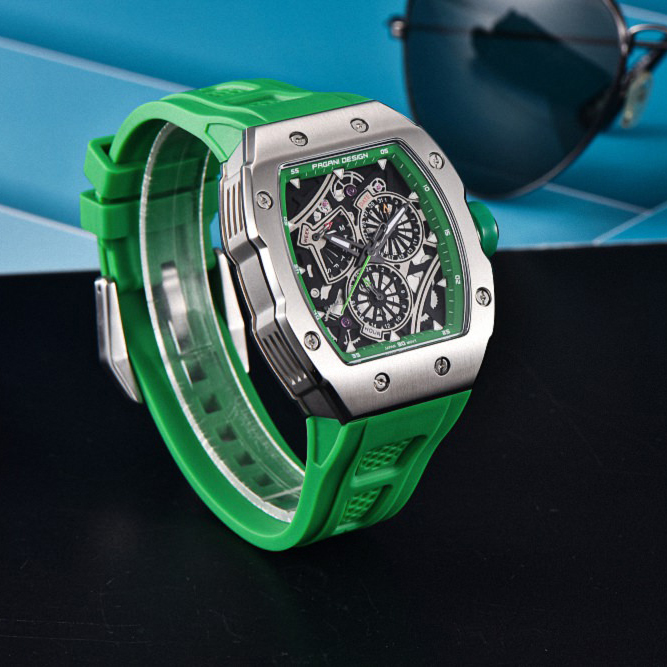 Pagani Design PD-YS012 Silver-Green - 3