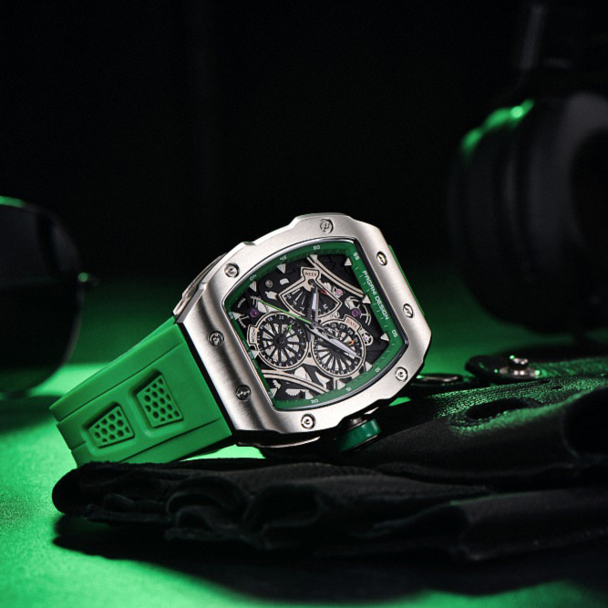 Pagani Design PD-YS012 Silver-Green - 4