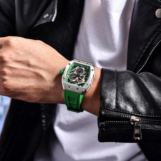 Pagani Design PD-YS012 Silver-Green - 5