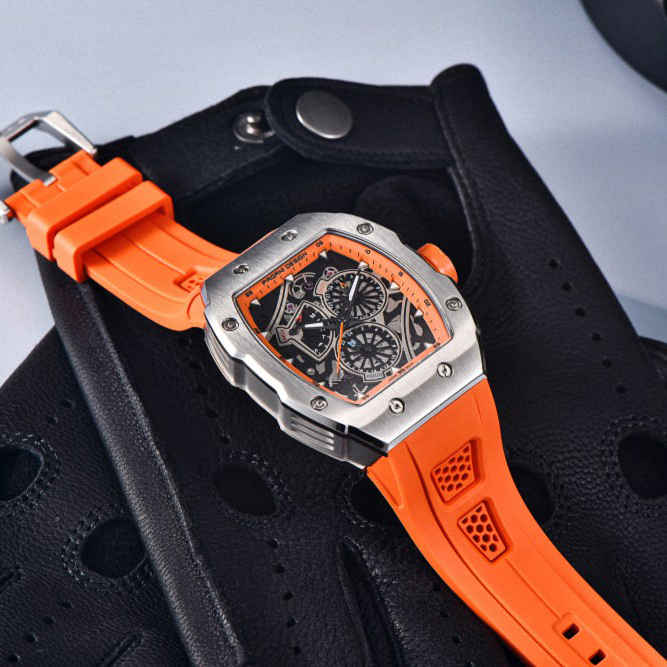 Pagani Design PD-YS012 Silver-Orange - 2