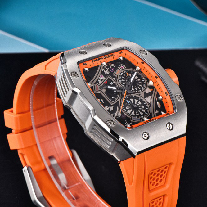 Pagani Design PD-YS012 Silver-Orange - 3