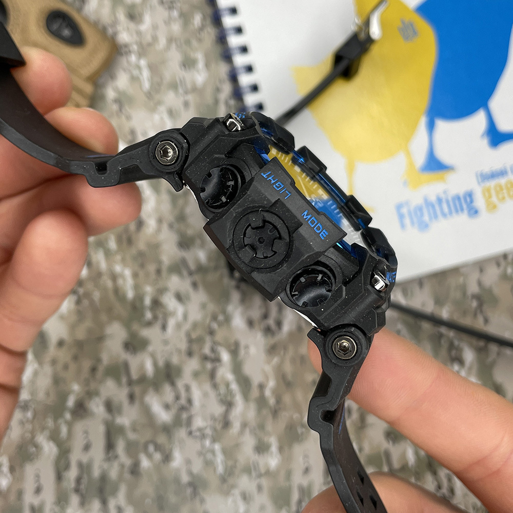 Patriot 001BUDSNS ДСНС Чорні з синім + Коробка. - 3