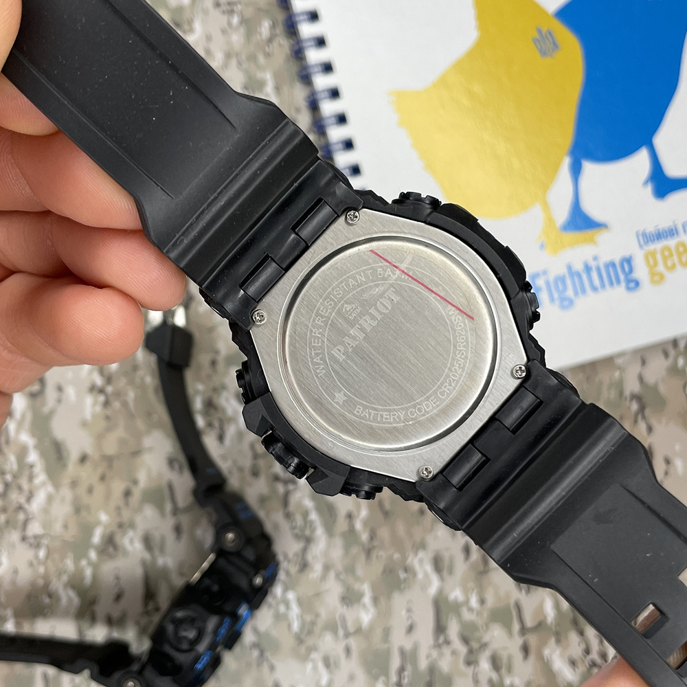 Patriot 001BUDSNS ДСНС Чорні з синім + Коробка. - 4