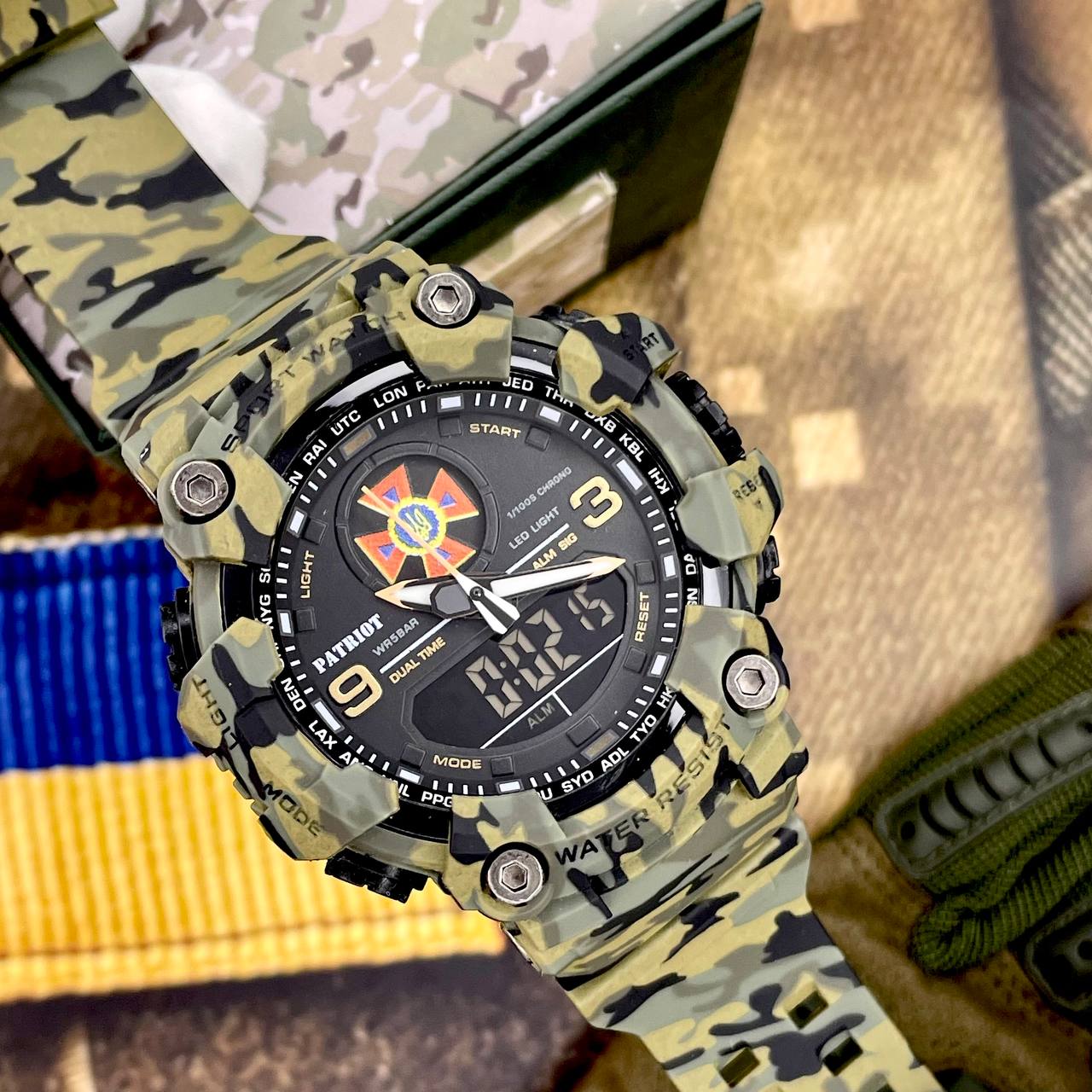 Patriot 001CMGRDSNS ДСНС Зелений камуфляж + Коробка. - 3