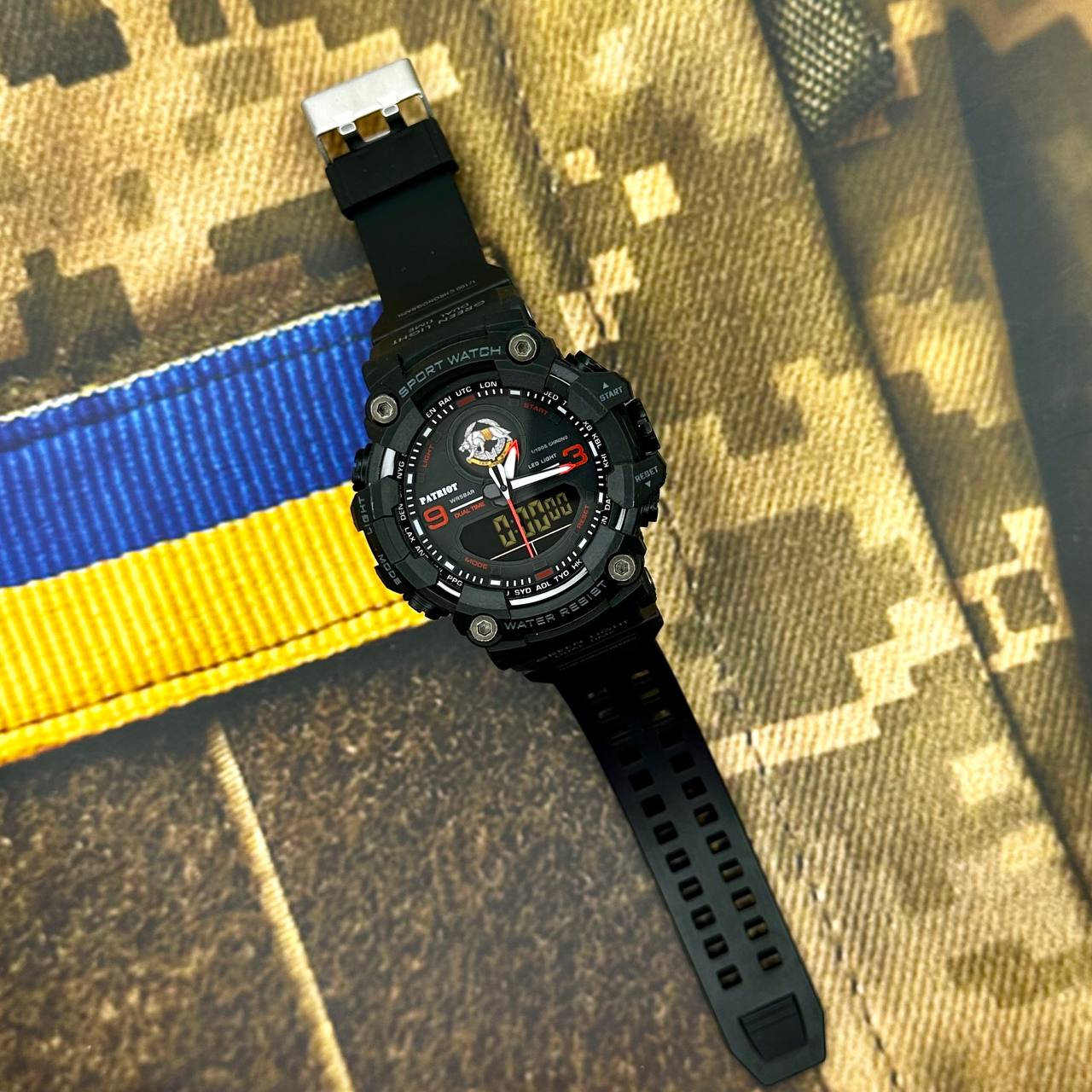 Patriot 001RDSSO ССО Чорні з червоним + Коробка - 2