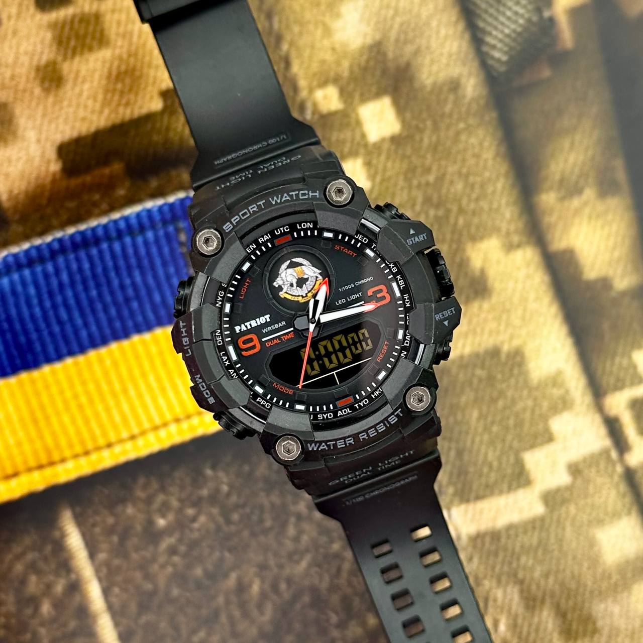 Patriot 001RDSSO ССО Чорні з червоним + Коробка - 3