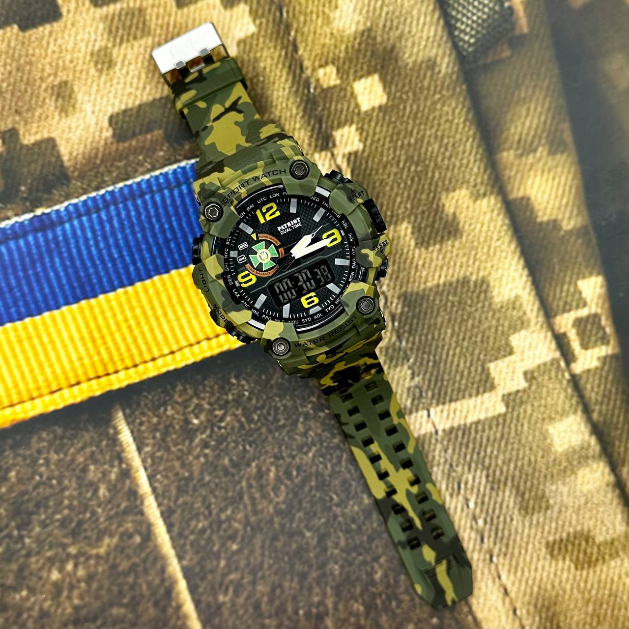 Patriot 002CMGRDPS ДПС Зелений камуфляж + Коробка. - 2