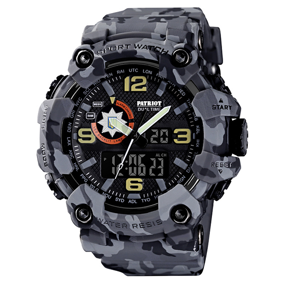 Patriot 002CMGYPO Поліція Сірий камуфляж + Коробка - 2