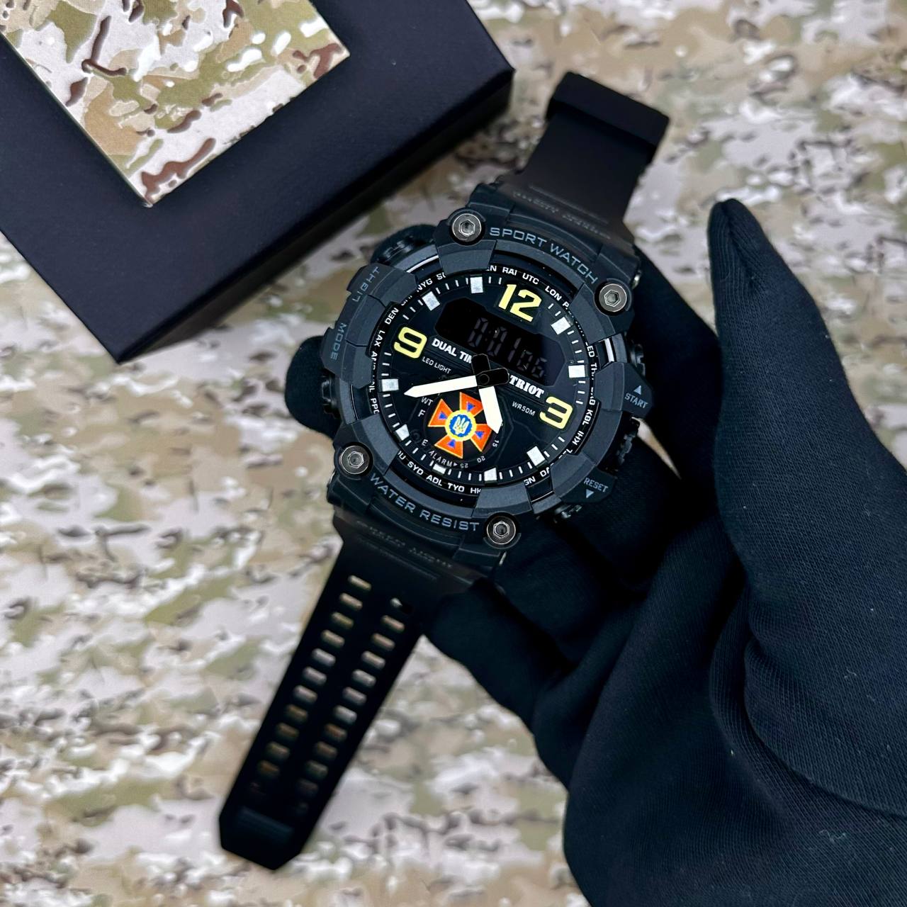 Patriot 003BKDSNS ДСНС Чорні + Коробка. - 2