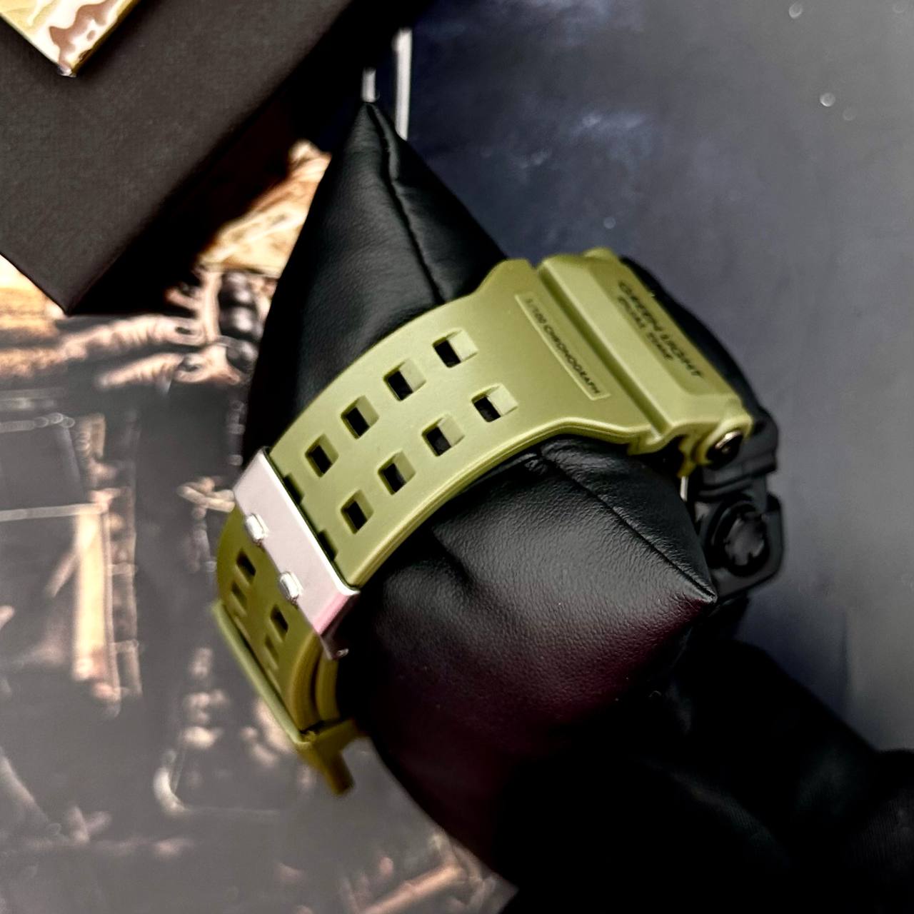 Patriot 004AGUASI Тризуб срібло Зелені + Коробка. - 5