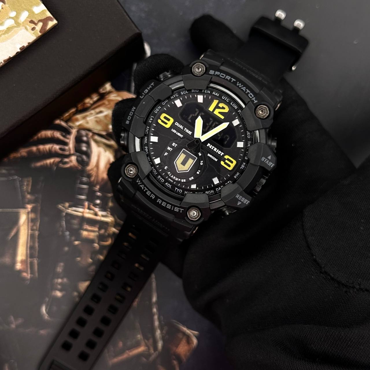 Patriot 004BKTRO ТРО Чорні + Коробка - 3