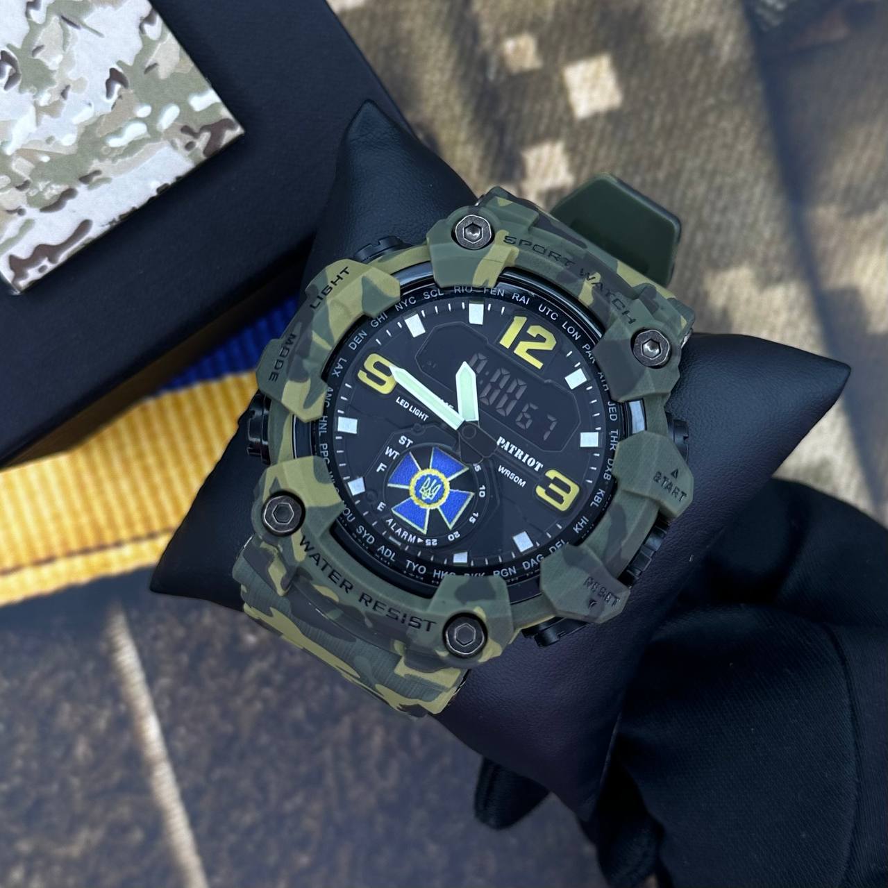Patriot 004CMGRSBU СБУ Зелений камуфляж + Коробка. - 3