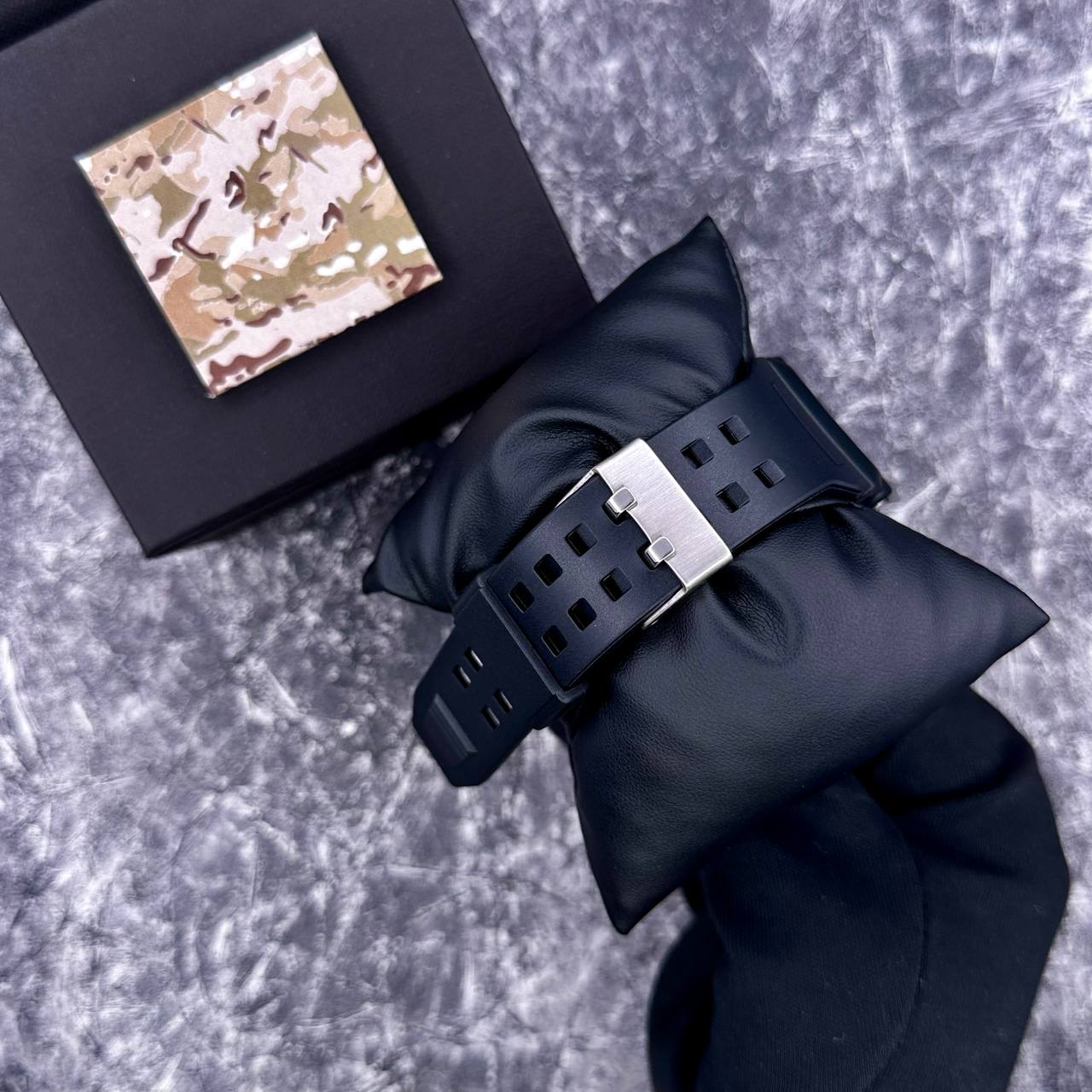 Patriot 006BUUASI Тризуб срібло Чорні з синім + Коробка. - 5