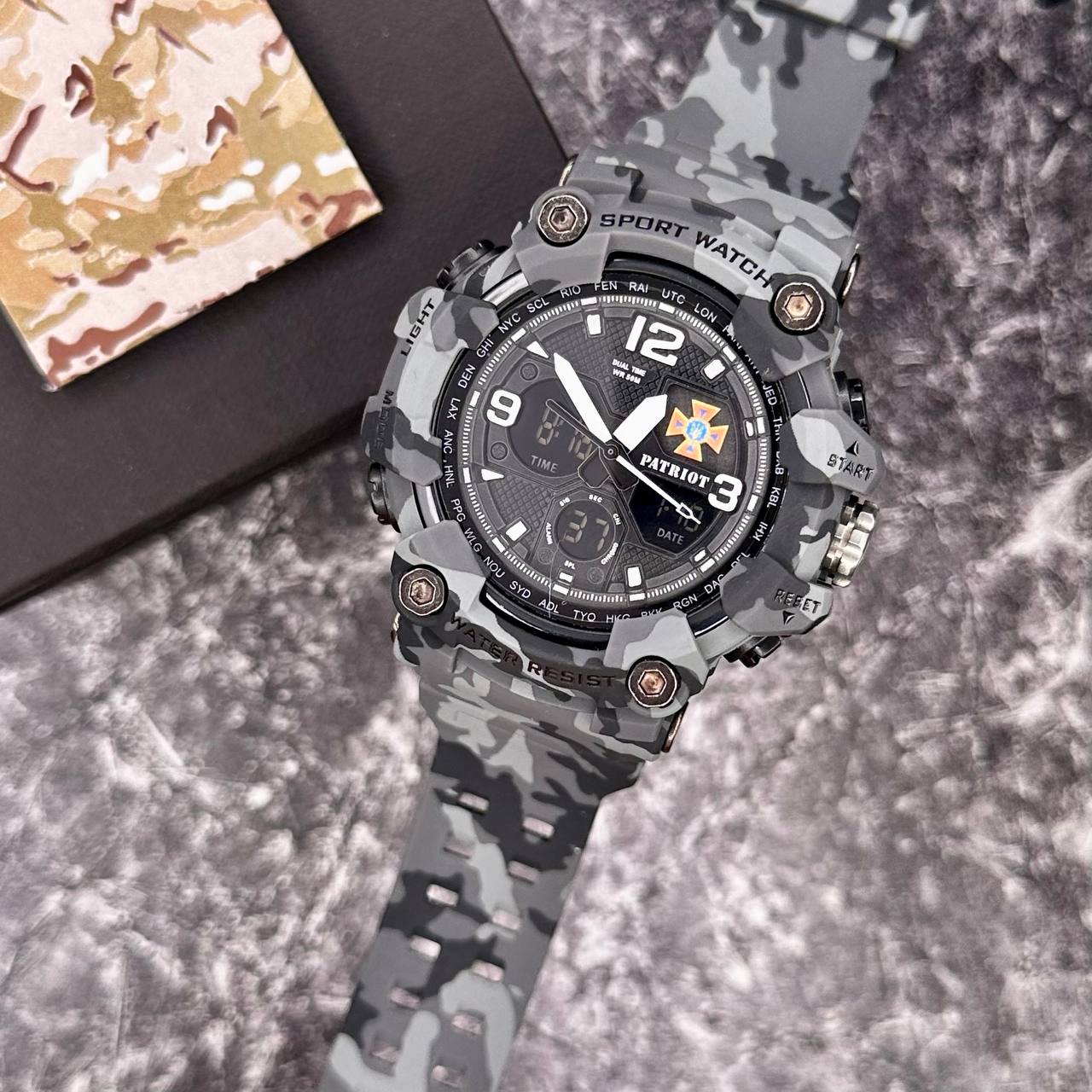 Patriot 006CMGYDSNS ДСНС Сірий камуфляж + Коробка - 2