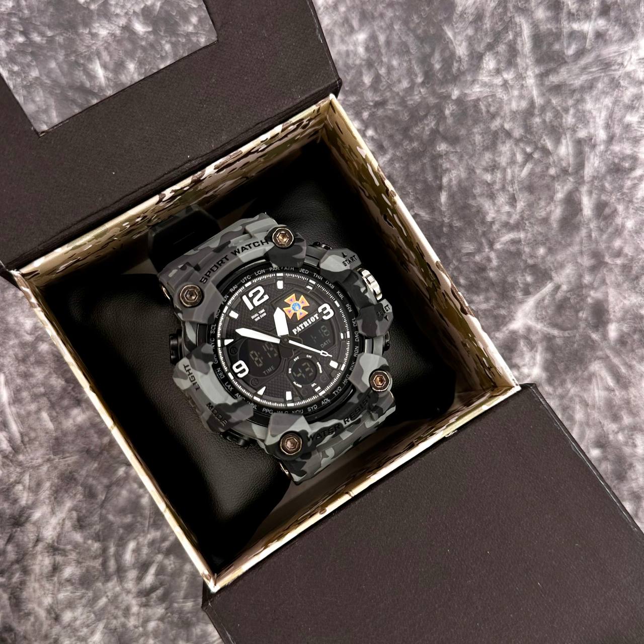 Patriot 006CMGYDSNS ДСНС Сірий камуфляж + Коробка - 4