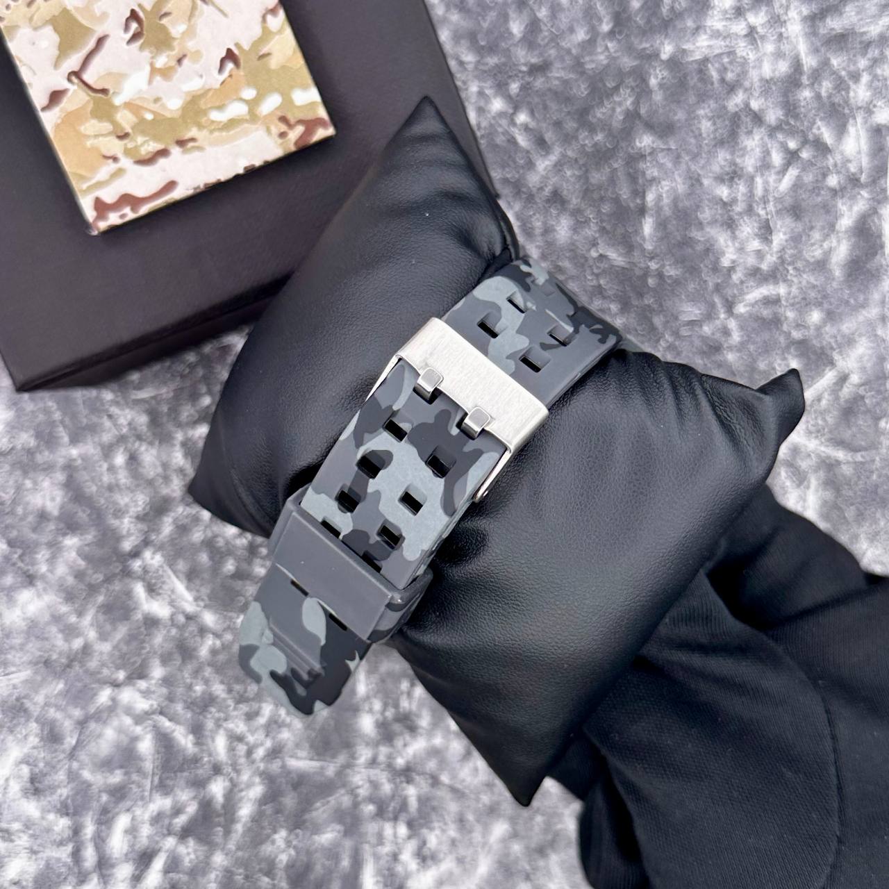 Patriot 006CMGYUASI Тризуб срібло Сірий камуфляж + Коробка. - 5