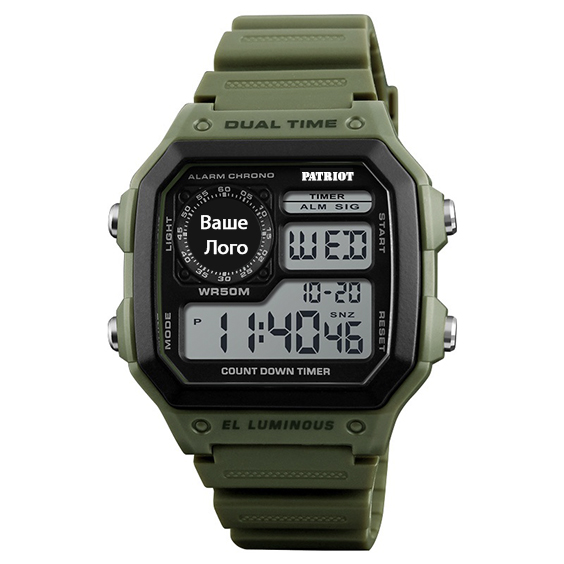 Patriot 010AG Ваше лого Зелені + Коробка - 2