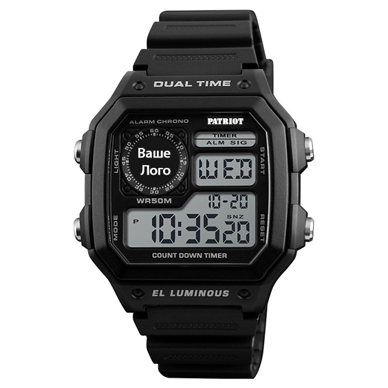 Patriot 010BK Ваше лого Чорні + Коробка - 2